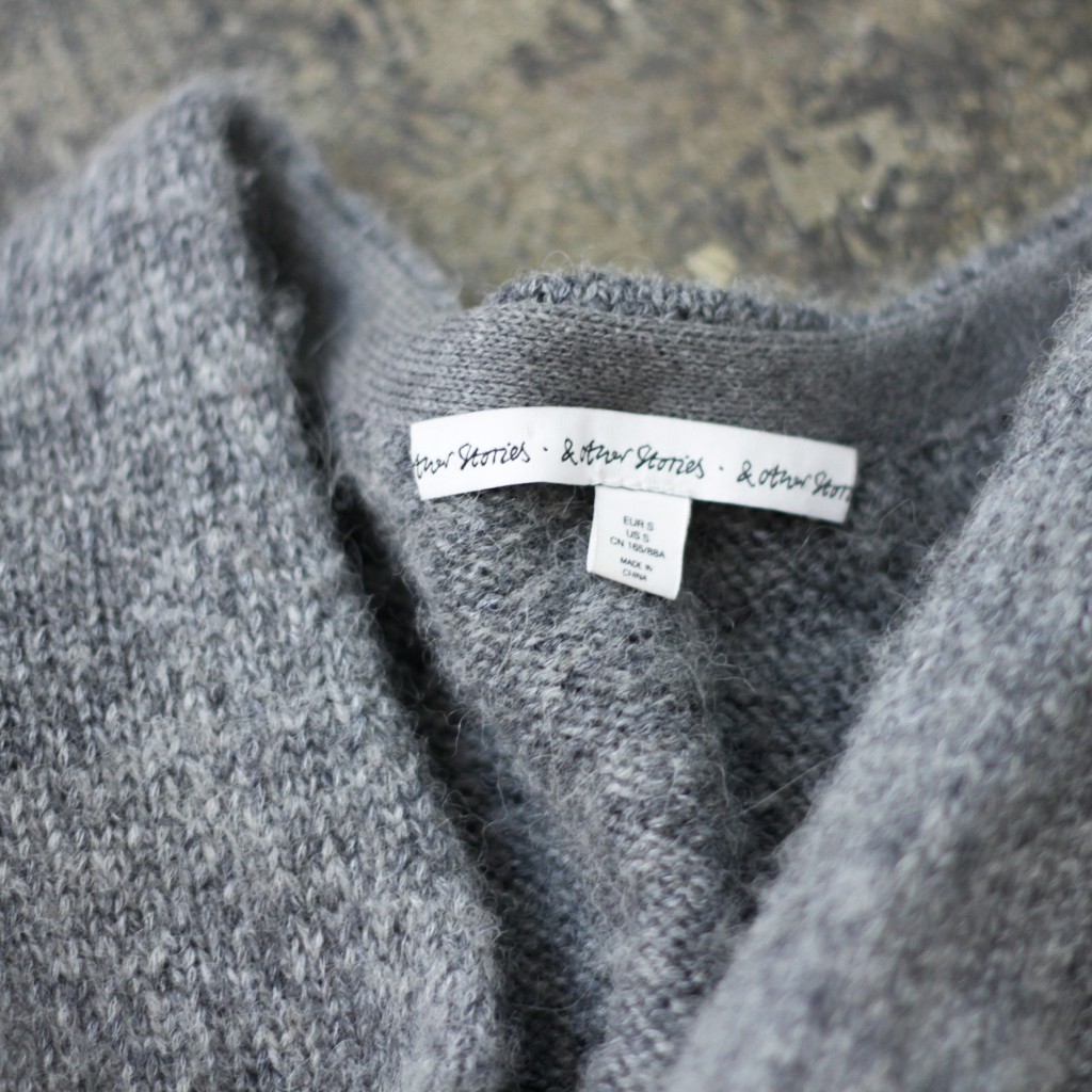 & Other Stories Oversized cardigan