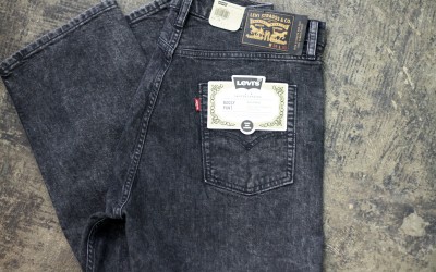 LEVI’S SKATEBOARDING Baggy Black Denim