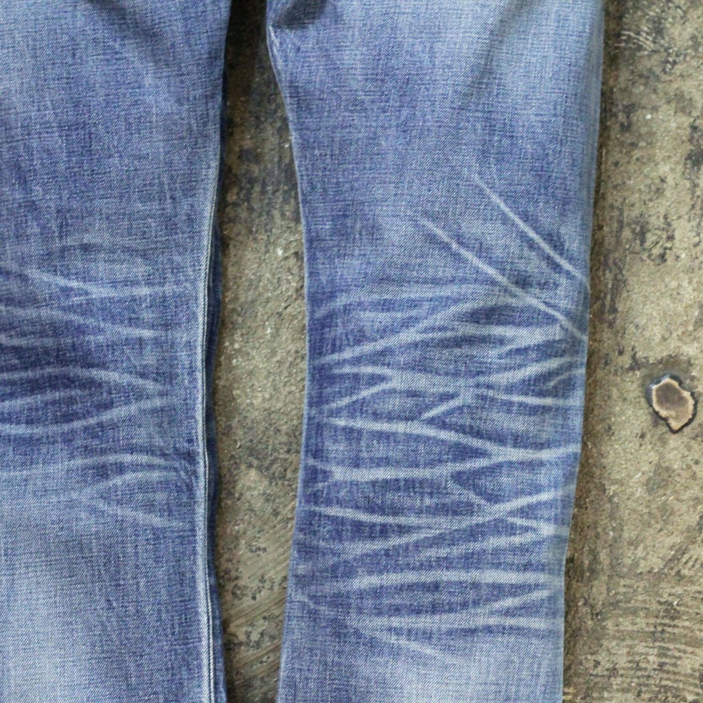 RRL Shuttle Woven Low Straight Denim 