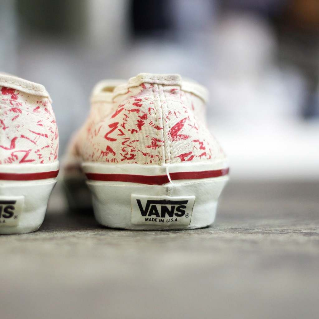 VANS 80's Vintage Authentic Made in U.S.A "DEAD STOCK" 