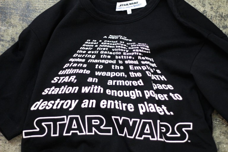 COMME des GARCONS SHIRT x Star Wars Collection Graphic T-Shirts