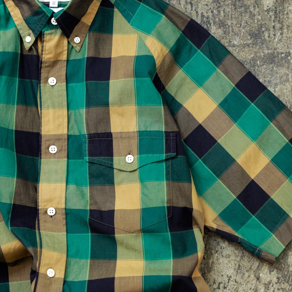 COMME des GARCONS SHIRT S/S Block Check Shirt