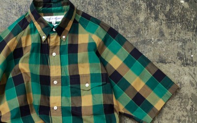 COMME des GARCONS SHIRT S/S Block Check Shirt