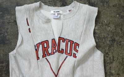 RE/DONE Remake Vintage Champion Sleeveless Sweat