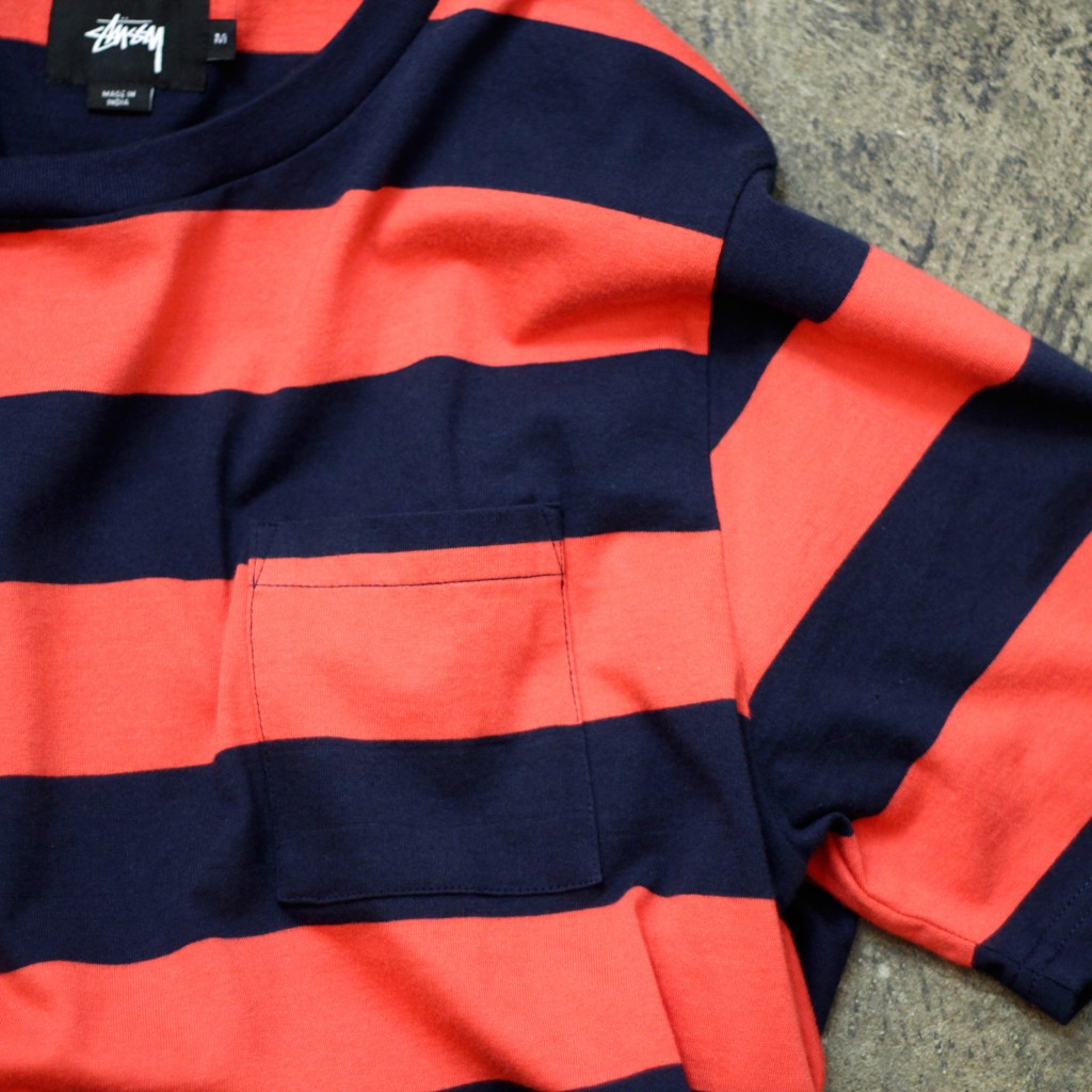 STUSSY S/S Border T-Shirts