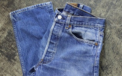 Levi’s Vintage 501 80′s Blue Denim Made in U.S.A