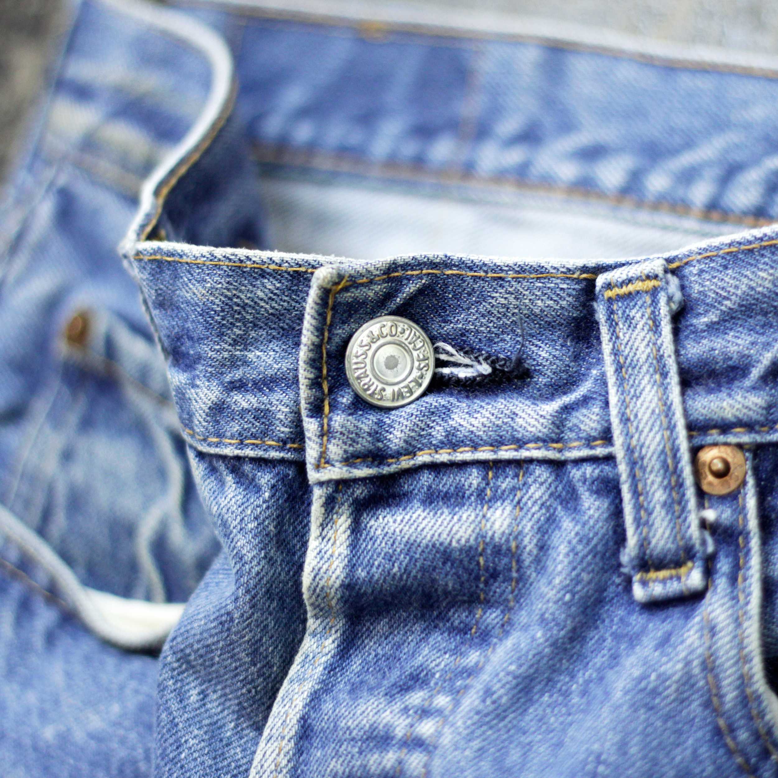 Levi’s / Vintage 501 66 Chain Stitch Denim NICE des Clothing blog