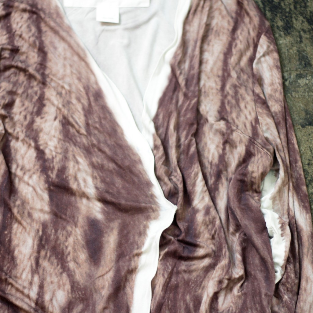 Maison Martin Margiela × H&M Collection Print Warp Cardigan