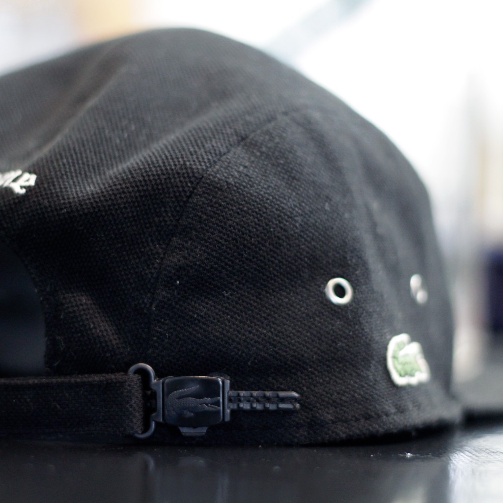 Supreme×LACOSTE Pique Camp Cap