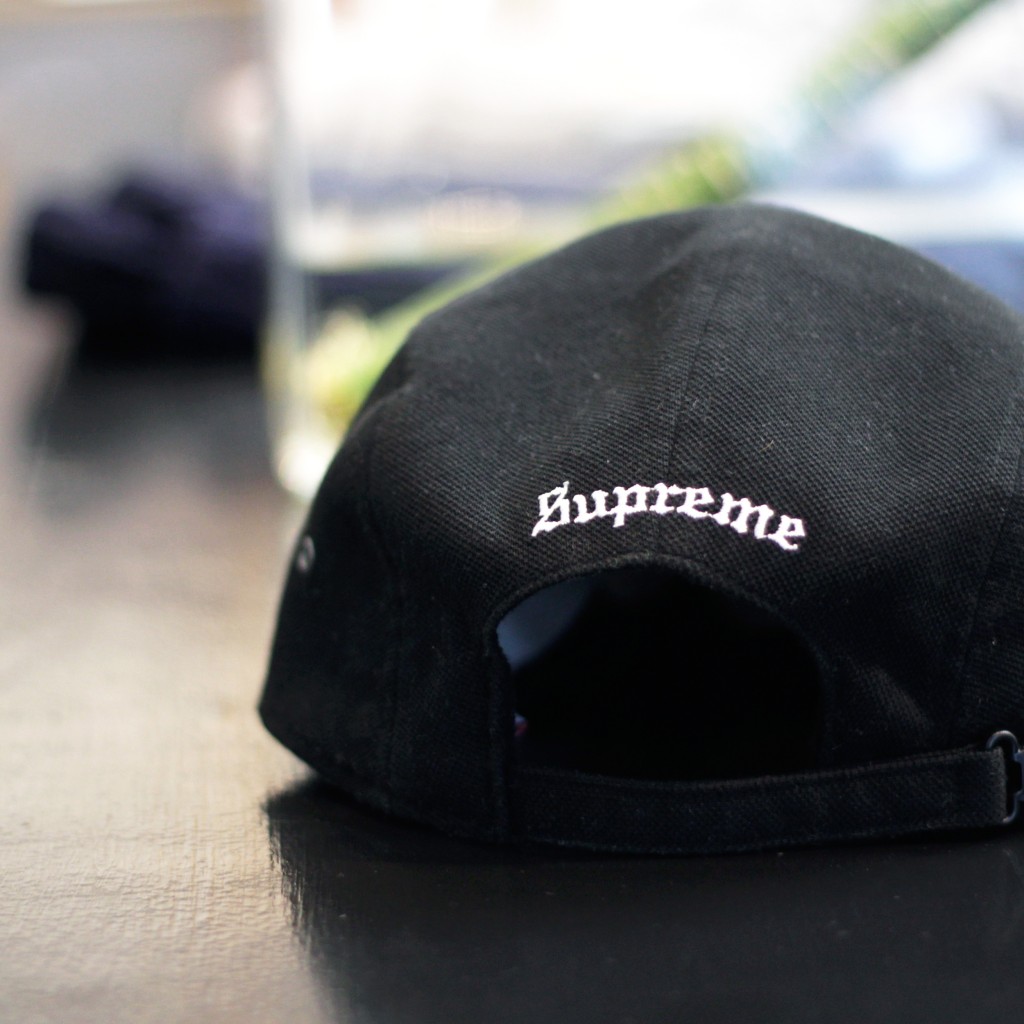 Supreme×LACOSTE Pique Camp Cap