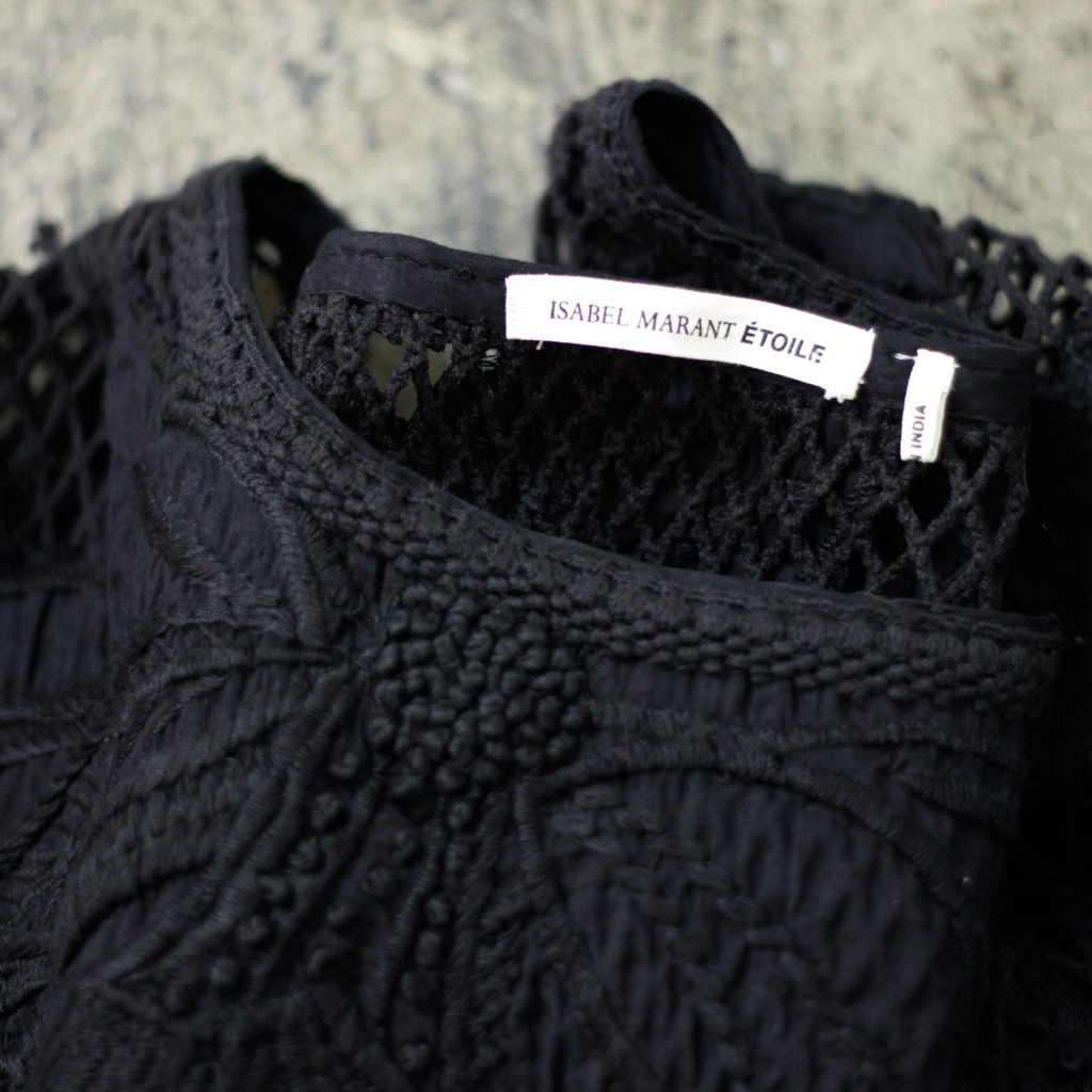 ISABEL MARANT ETOILE Flower Crochet Knit One Piece