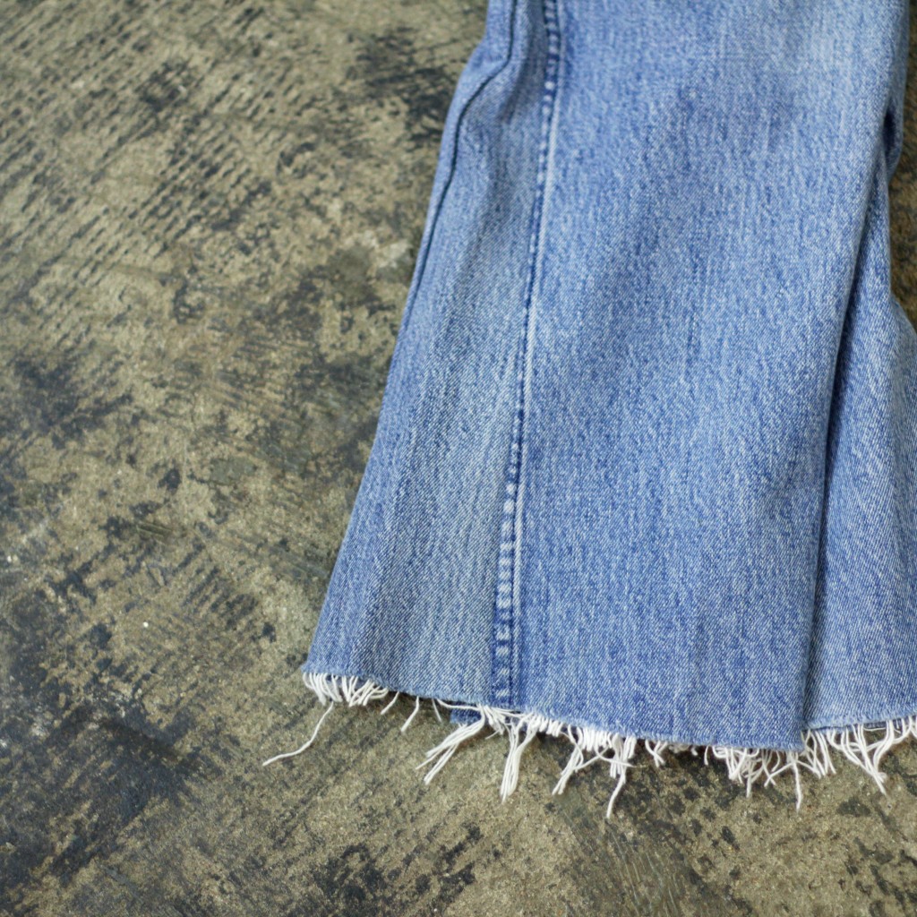 RE/DONE High Rise Crop Flare Denim