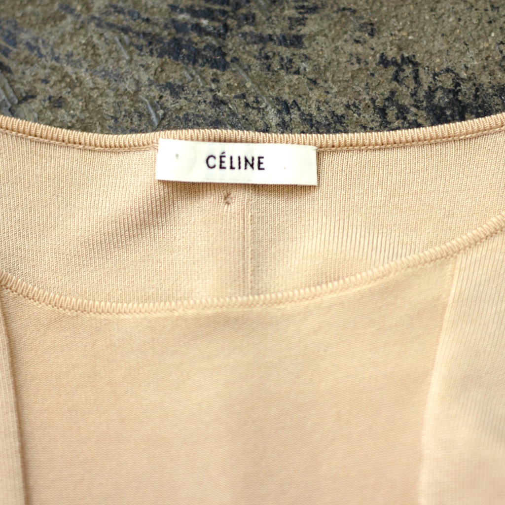 CELINE Back Design Silk Knit