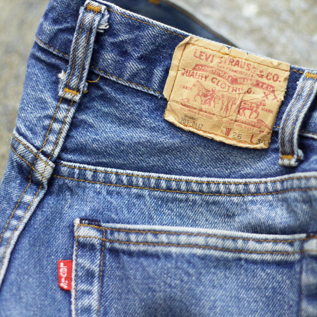 Levi's Vintage 701 80's Denim Made in USA 