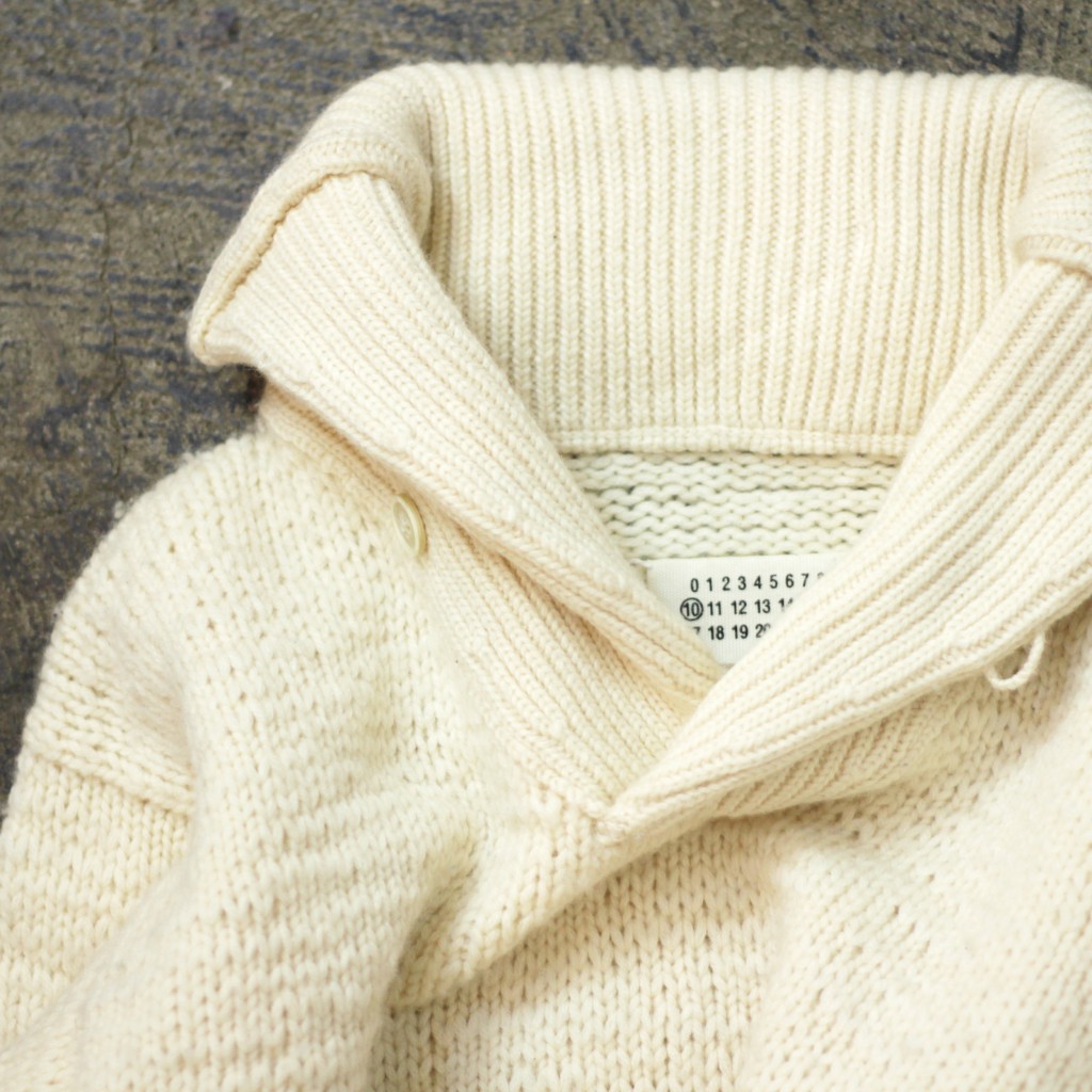 Masion Martin Margiela ⑩ Shawl Collar Knit