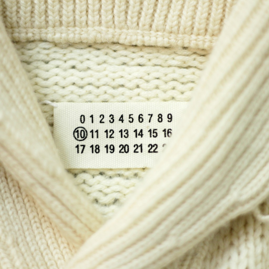 Masion Martin Margiela ⑩ Shawl Collar Knit