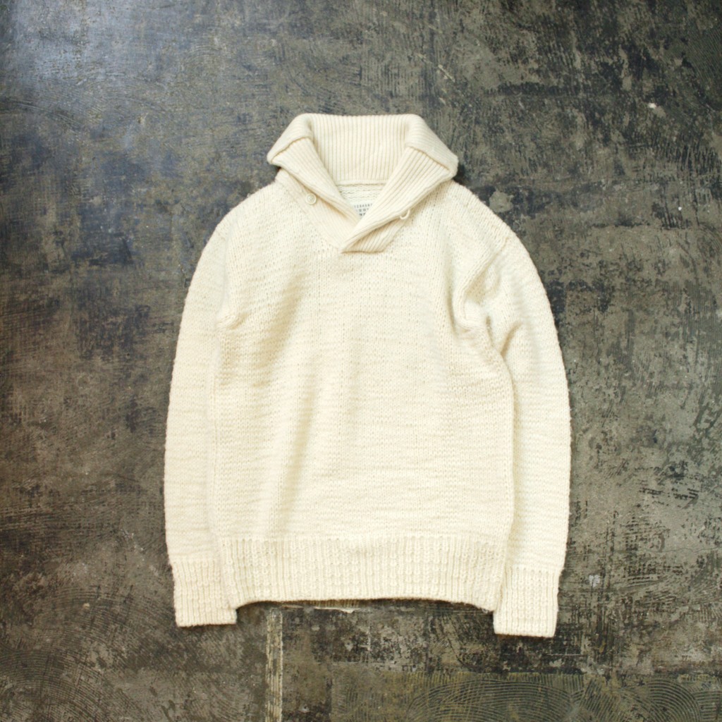 Masion Martin Margiela ⑩ Shawl Collar Knit