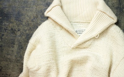 Maison Martin Margiela ⑩ Shawl Collar Knit