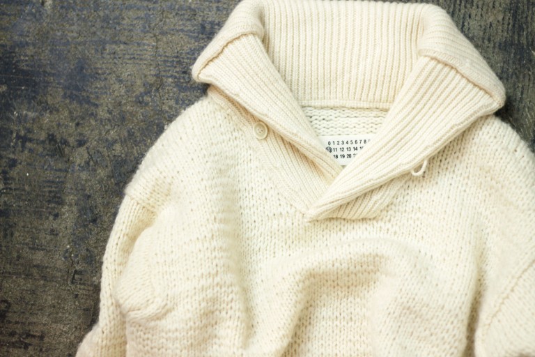 Maison Martin Margiela ⑩ Shawl Collar Knit