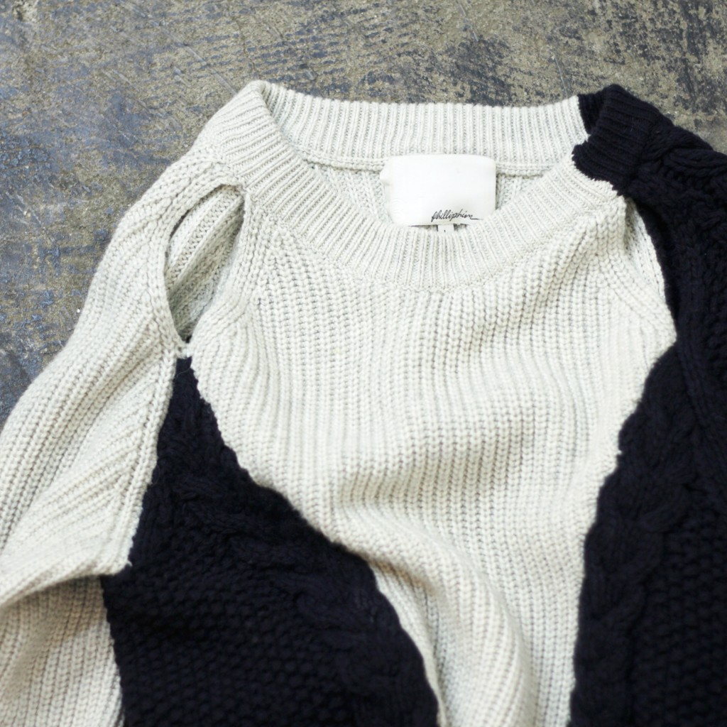 3.1 phillip lim Cut Out Cable Knit