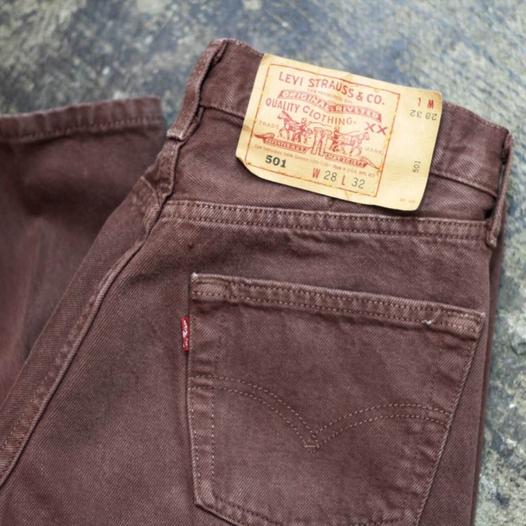 Levi’s Vintage 501 80′s Denim Made in U.S.A