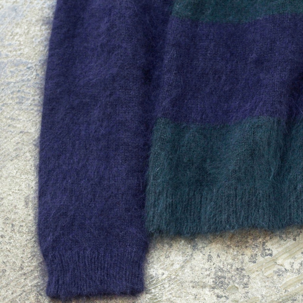 Jenni Kayne Mohair Border Knit