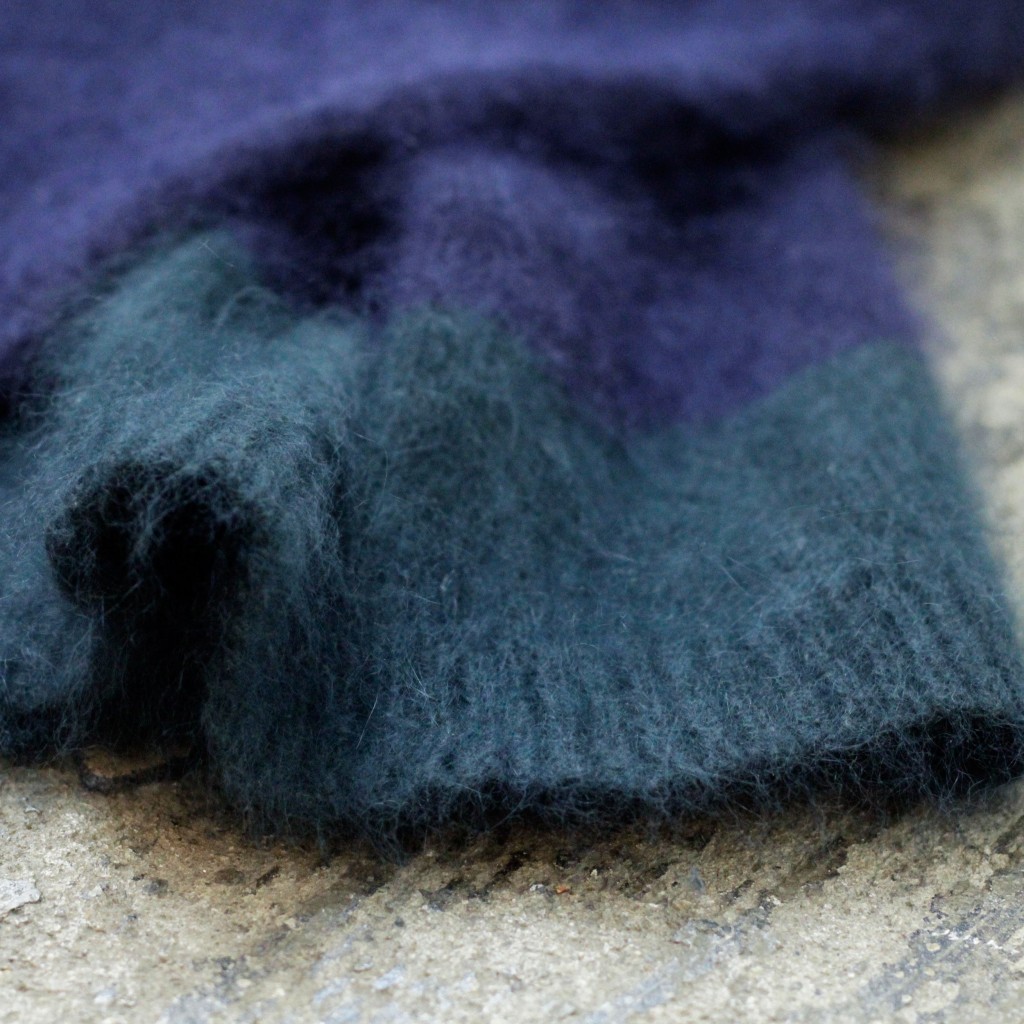 Jenni Kayne Mohair Border Knit