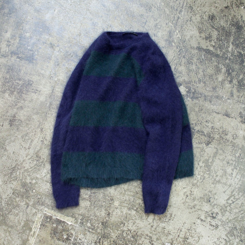 Jenni Kayne Mohair Border Knit