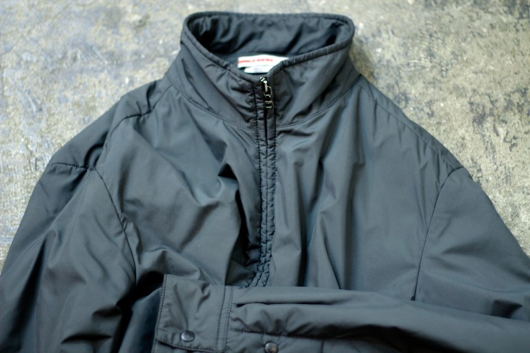 PRADA Padding Nylon Zip Up Jacket