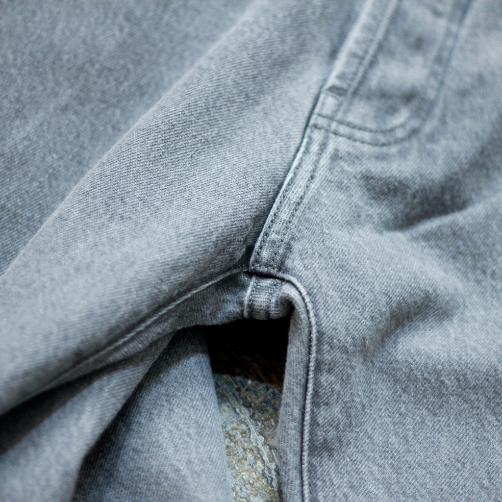 Supreme washed grey slim jeans