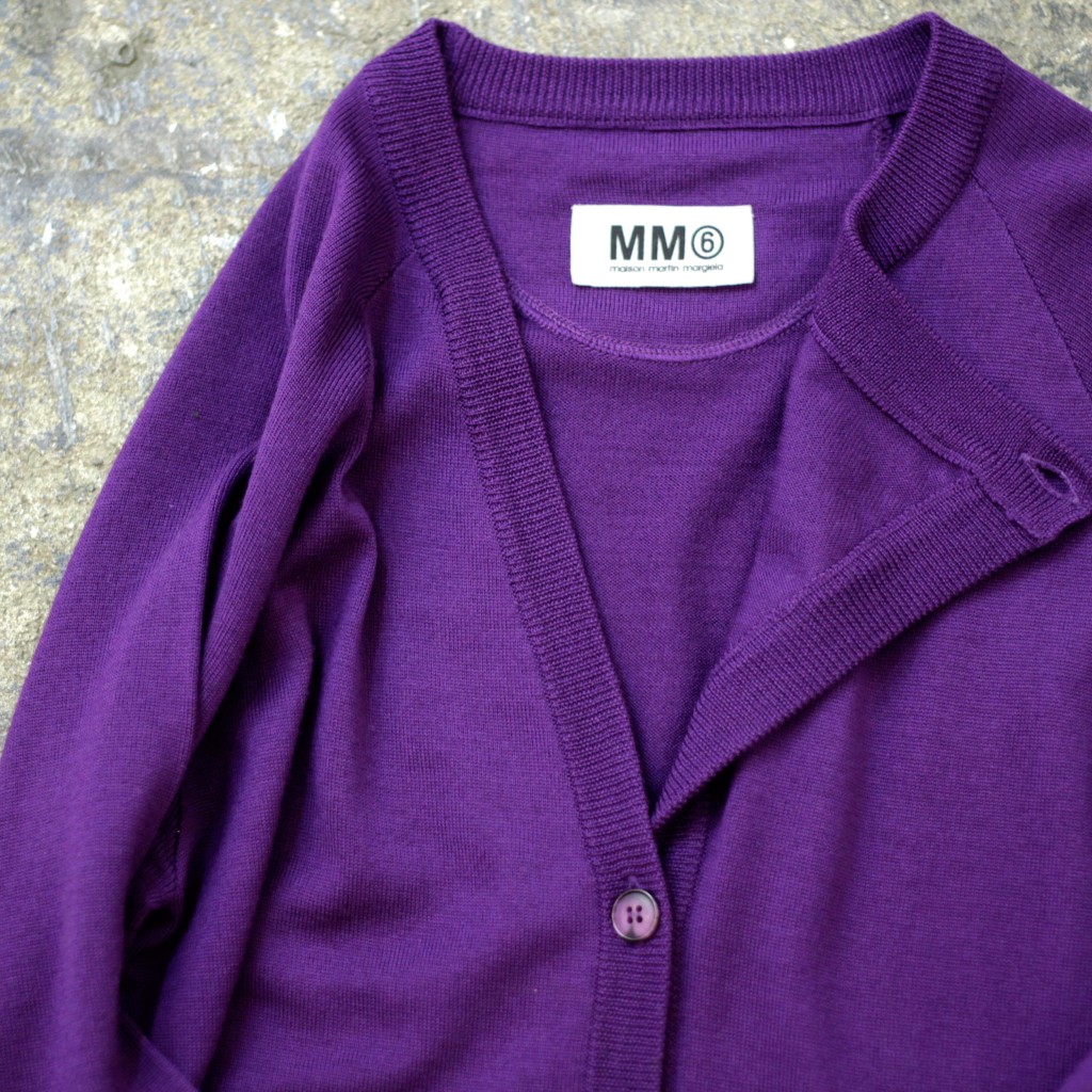 MM6 deformation Design Cardigan