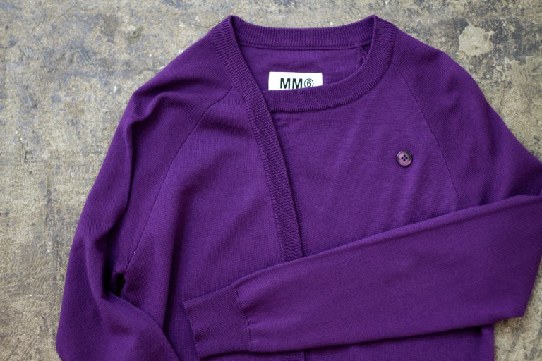 MM6 deformation Design Cardigan