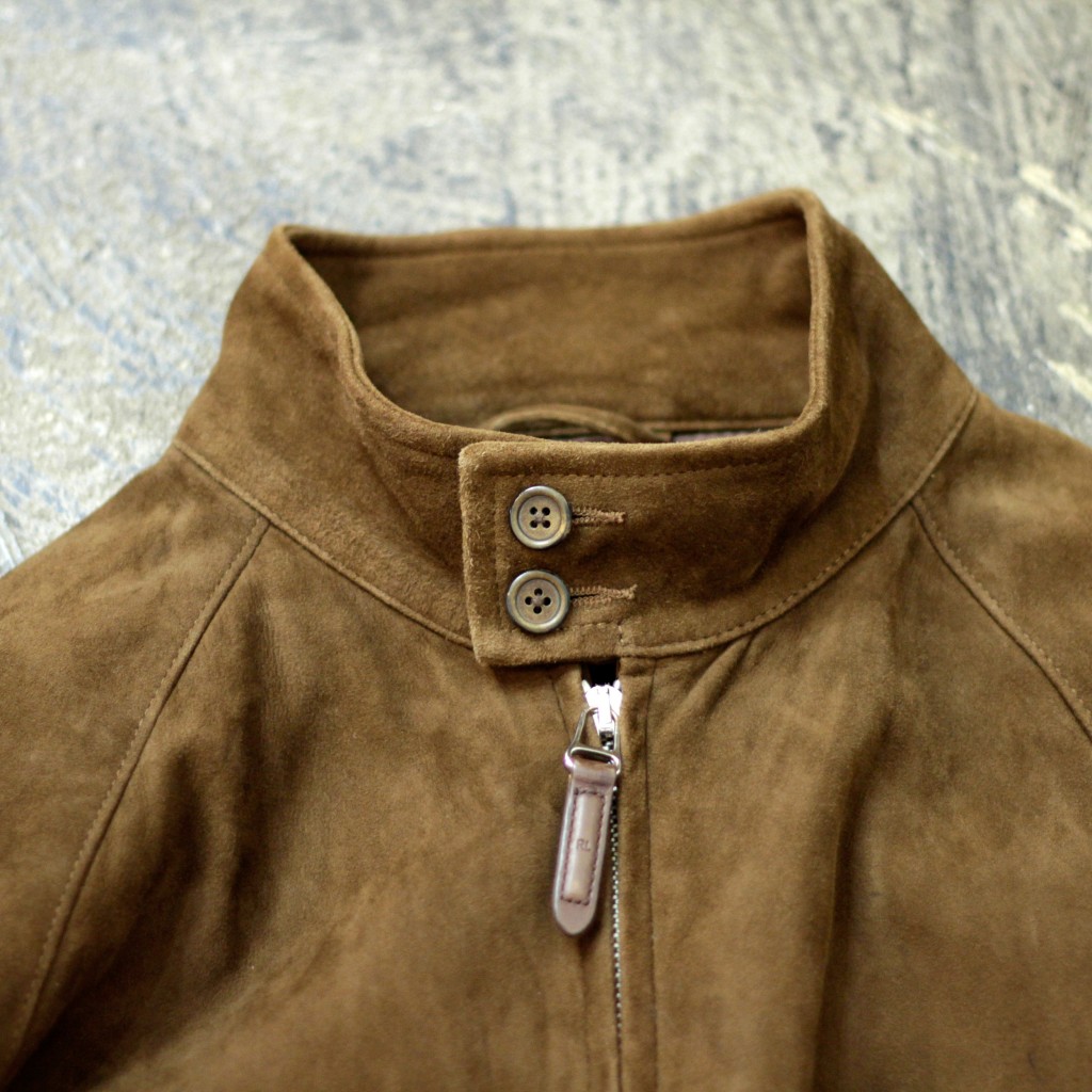 Polo by Ralph Lauren Suede Bomber Jacket