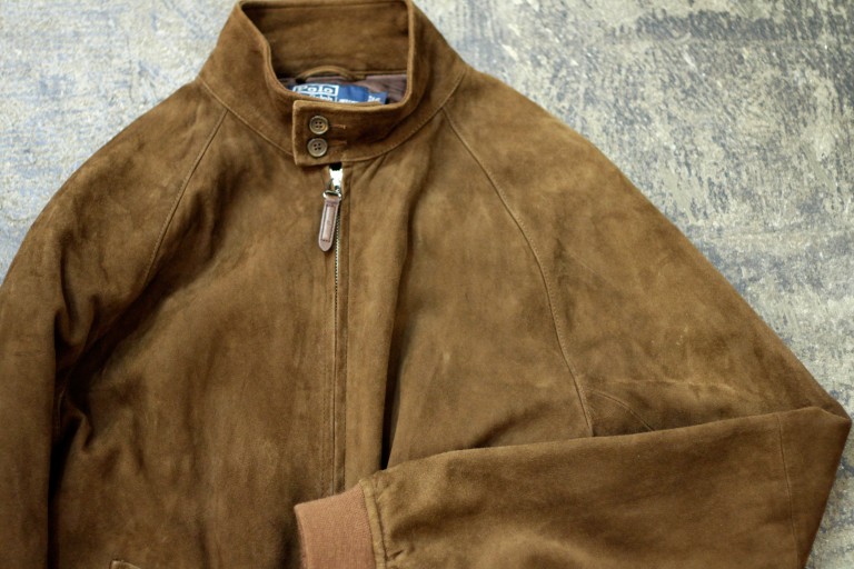 Polo by Ralph Lauren Suede Bomber Jacket