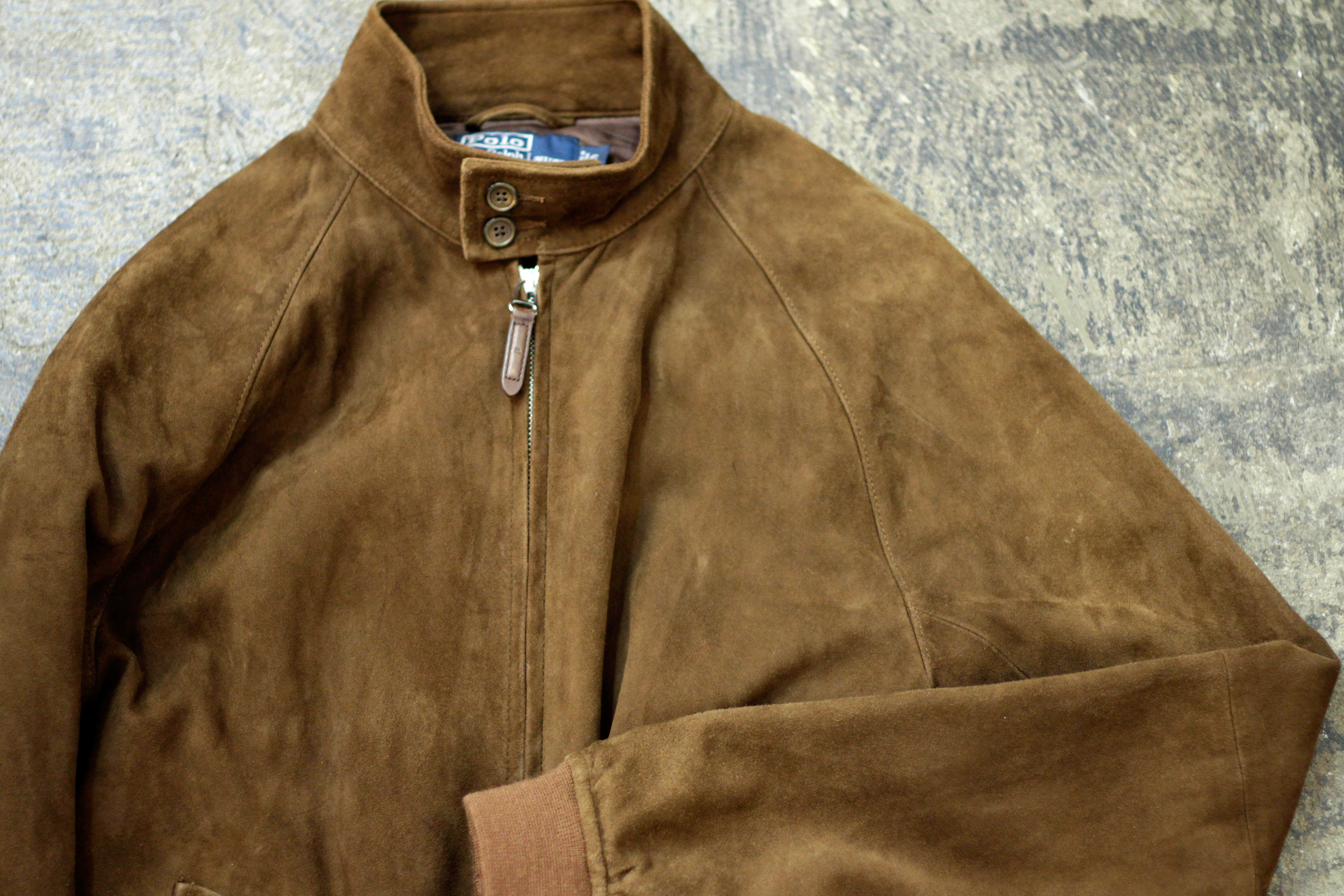 Polo by Ralph Lauren / Suede Bomber Jacket | NICE des Clothing