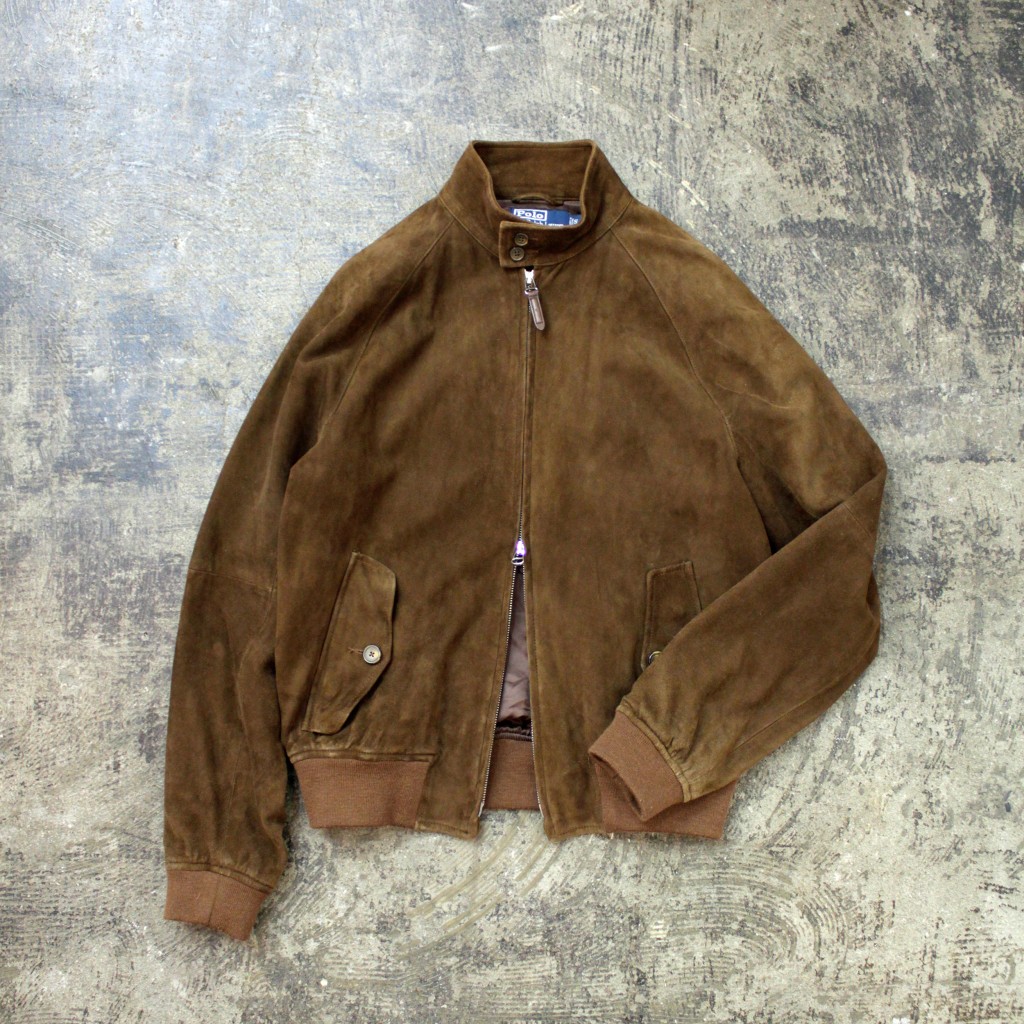 Polo by Ralph Lauren Suede Bomber Jacket