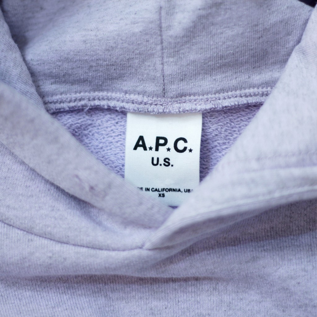 A.P.C. U.S. Caryl Logo Sweat Hoodie 