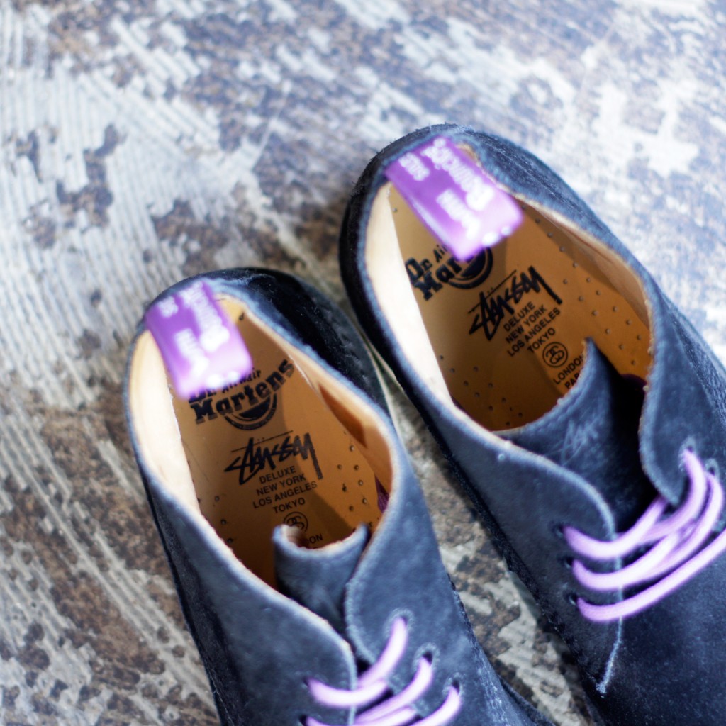 Dr.Marten × STUSSY DELUXE Suede Chukka Boots