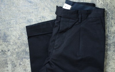 MARNI Tuck Cotton Pants