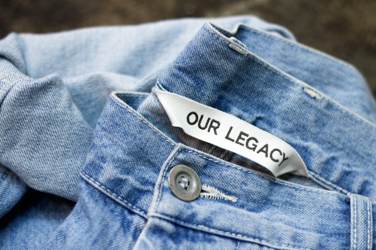 OUR LEGACY Commando Denim Trousers