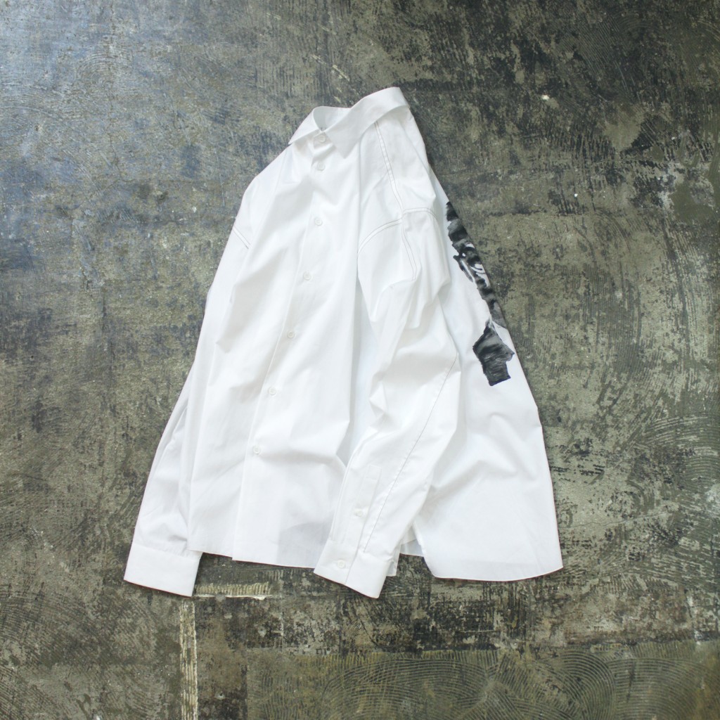 OAMC White Long Sleeve Shirts "MARCOM X"