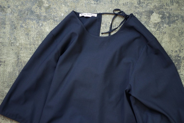 Acne Studios Back Open Pull Over Shirt