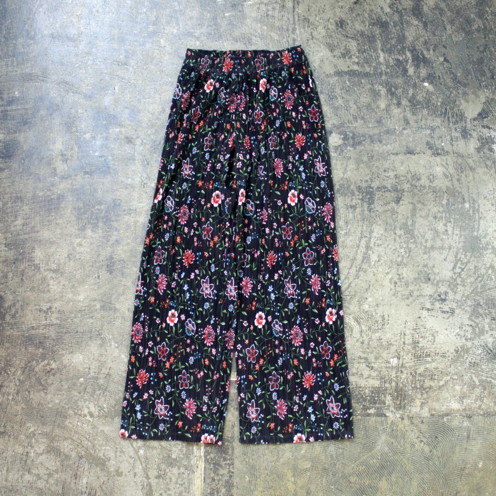 & Other Stories Pleated Flower Pants