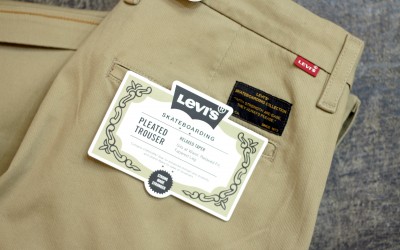 LEVI’S SKATEBOARDING Pleated Trouser “Relaxed Taper”