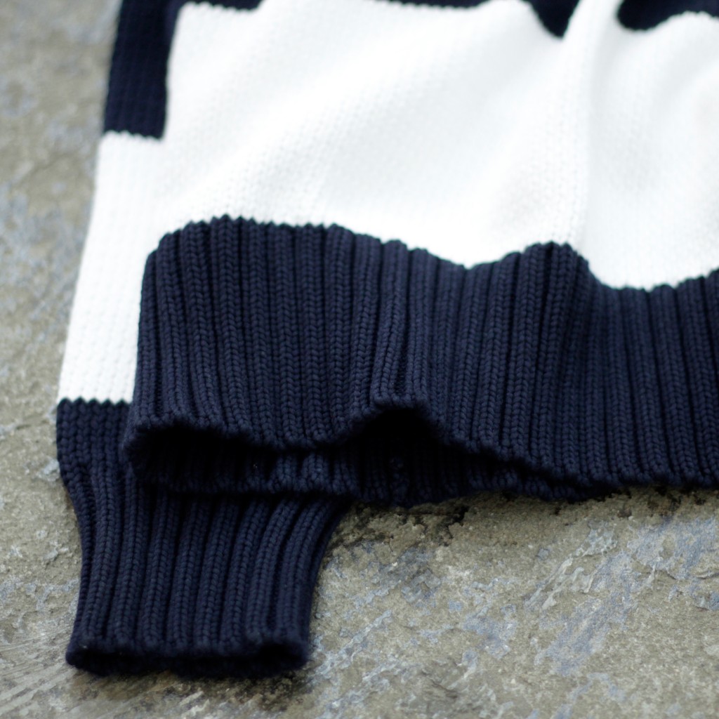 rag & bone Border Cottton knit