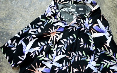 STUSSY Tropical Print Rayon Shirt