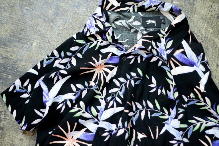 STUSSY Tropical Print Rayon Shirt