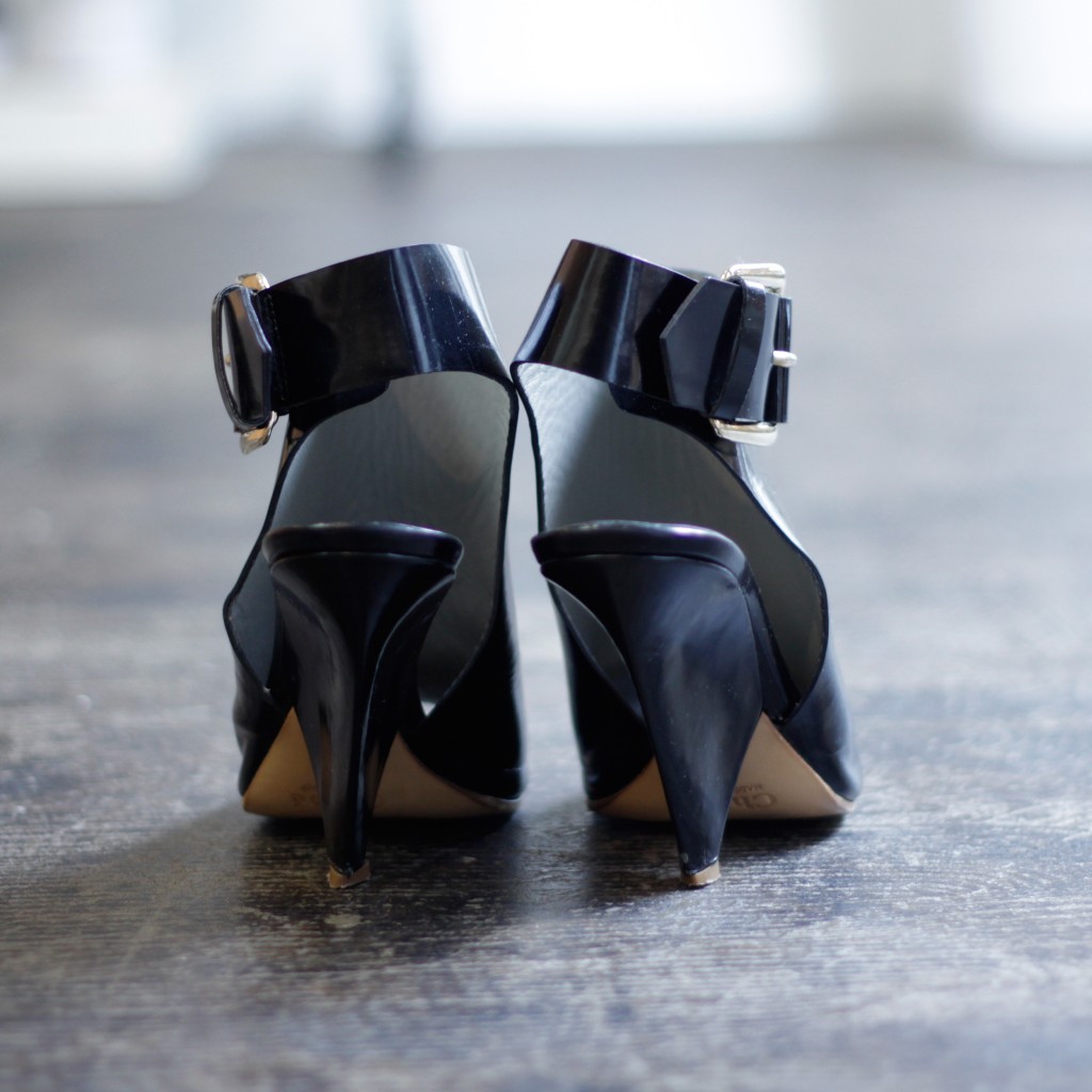 Chloé Belted Patent Leather Shoes