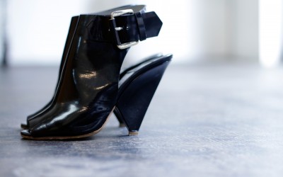 Chloé Belted Patent Leather Shoes