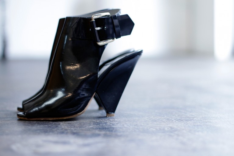 Chloé Belted Patent Leather Shoes